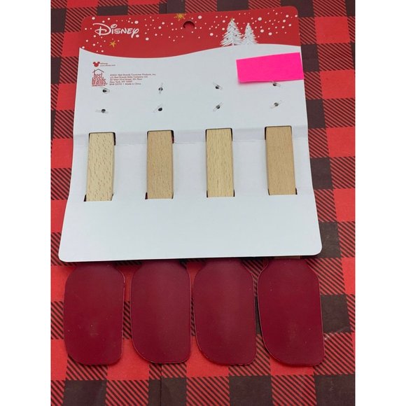 Disney Mickey & Minnie Mouse Christmas 4 Pack Mini Spatula Set - Picture 8 of 9